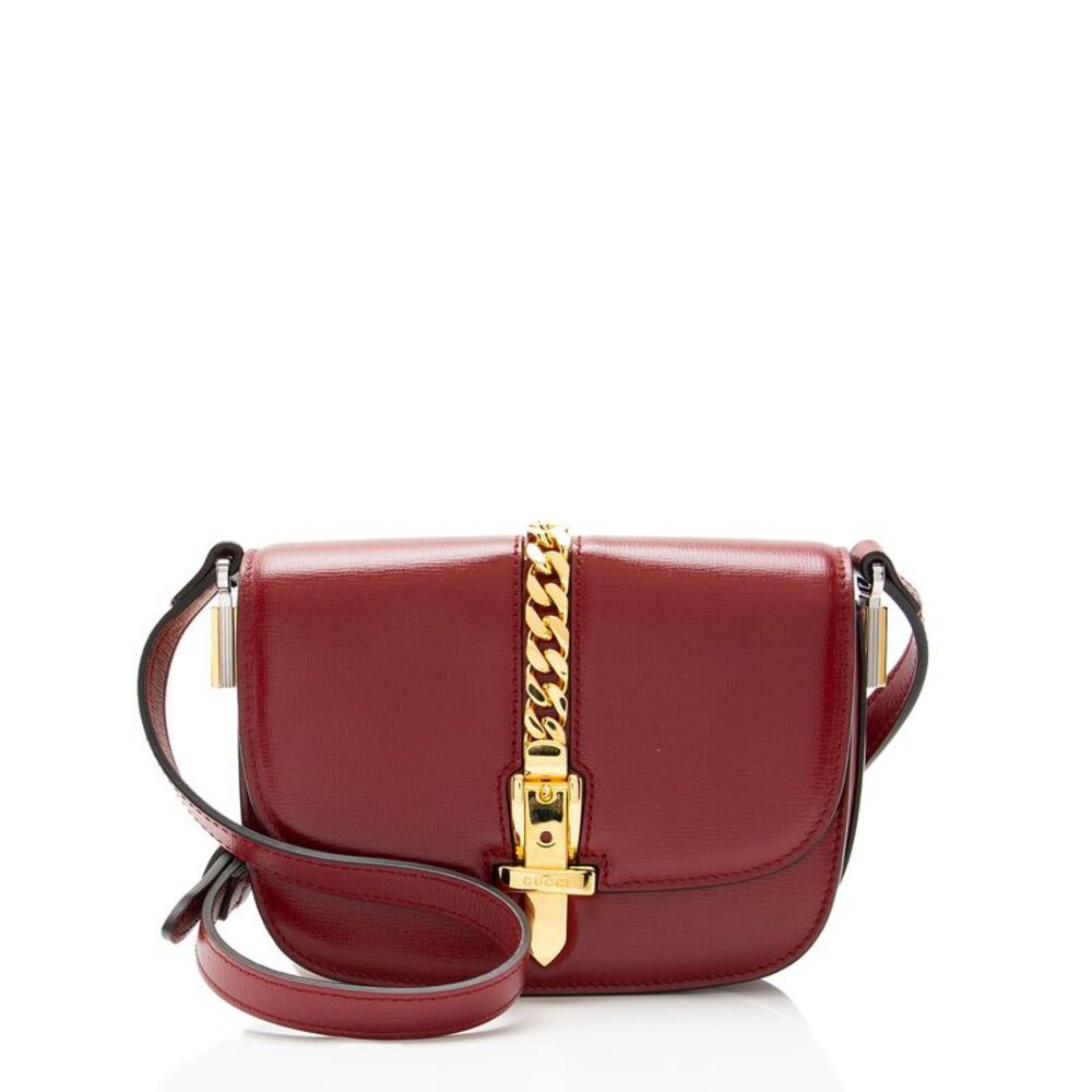 Gucci Leather Sylvie 1969 Mini Shoulder Bag